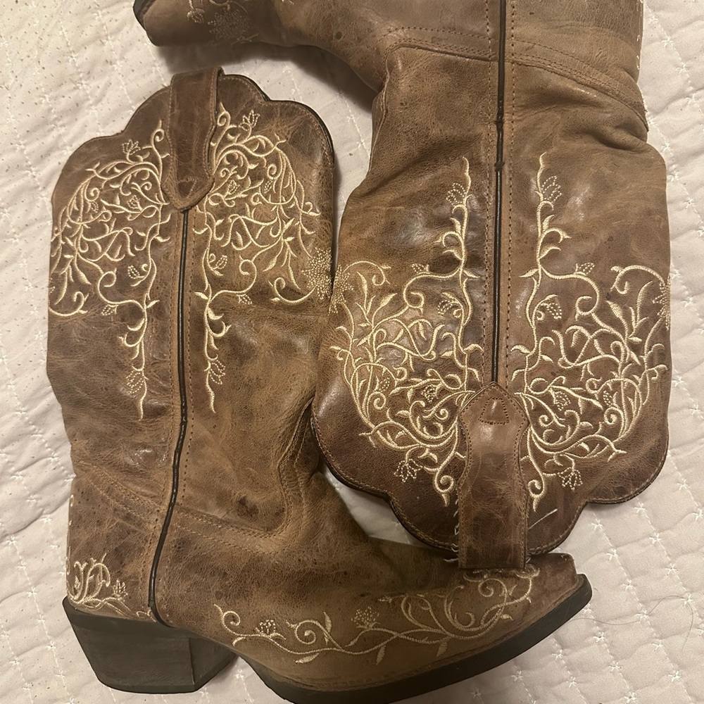 Laredo Women's Jasmine Western Boots - Snip Toe